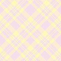 Seamless pattern in gentle light pink and yellow colors for plaid, fabric, textile, clothes, tablecloth and other things. Vector image. 2