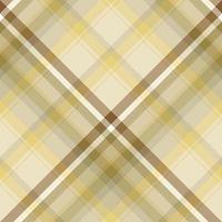 Seamless pattern in great swamp yellow, brown and light and dark beige colors for plaid, fabric, textile, clothes, tablecloth and other things. Vector image. 2