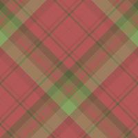 Seamless pattern in great christmas red and green  colors for plaid, fabric, textile, clothes, tablecloth and other things. Vector image. 2