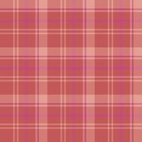 Seamless pattern in lovely red, light orange and bright pink colors for plaid, fabric, textile, clothes, tablecloth and other things. Vector image.
