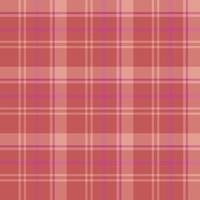 Seamless pattern in lovely red, light orange and bright pink colors for plaid, fabric, textile, clothes, tablecloth and other things. Vector image.