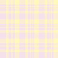 Seamless pattern in gentle light pink and yellow colors for plaid, fabric, textile, clothes, tablecloth and other things. Vector image.