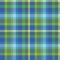 Seamless pattern in lovely green and blue colors for plaid, fabric, textile, clothes, tablecloth and other things. Vector image.