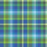 Seamless pattern in lovely green and blue colors for plaid, fabric, textile, clothes, tablecloth and other things. Vector image.