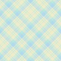 Seamless pattern in gentle pastel yellow, blue and green colors for plaid, fabric, textile, clothes, tablecloth and other things. Vector image. 2