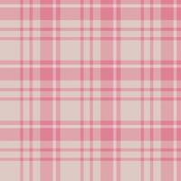 Seamless pattern in gentle light pink colors for plaid, fabric, textile, clothes, tablecloth and other things. Vector image.
