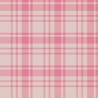 Seamless pattern in gentle light pink colors for plaid, fabric, textile, clothes, tablecloth and other things. Vector image.