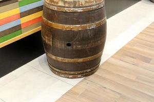 New use of an old barrel. photo