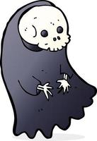 cartoon spooky ghoul vector