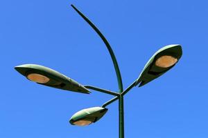 A lantern to illuminate the space at night. photo