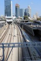 Tel Aviv Israel February 5, 2020. Big city - a port on the Mediterranean coast photo