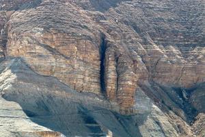 Mountains and rocks in the Judean Desert in the territory of Israel. photo