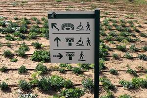 Nahariya Israel May 15, 2019. Road signs and signs in Israel. photo