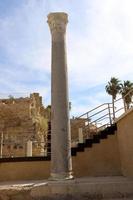 Caesarea Israel November 21, 2019. The ruins of an ancient city on the Mediterranean Sea in Israel. photo