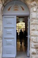 Acre Israel June 17, 2021 A door is an opening in a wall for entering and exiting a building. photo