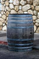 New use of an old barrel. photo