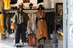 Tel Aviv Israel May 21, 1919. Mannequin for trying on and showing dresses. photo