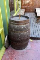 New use of an old barrel. photo