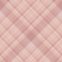 Seamless pattern in interesting discreet pink and beige colors for plaid, fabric, textile, clothes, tablecloth and other things. Vector image. 2