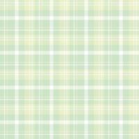Seamless pattern in interesting pastel green and white colors for plaid, fabric, textile, clothes, tablecloth and other things. Vector image.