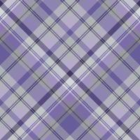 Seamless pattern in great violet and grey colors for plaid, fabric, textile, clothes, tablecloth and other things. Vector image. 2