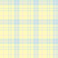 Seamless pattern in gentle light yellow, pink and blue colors for plaid, fabric, textile, clothes, tablecloth and other things. Vector image.