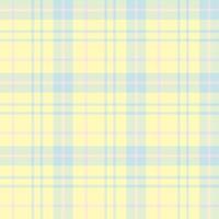 Seamless pattern in gentle light yellow, pink and blue colors for plaid, fabric, textile, clothes, tablecloth and other things. Vector image.