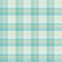 Seamless pattern in gentle light yellow and water blue colors for plaid, fabric, textile, clothes, tablecloth and other things. Vector image.