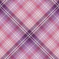 Seamless pattern in great pink, white, light and dark violet  colors for plaid, fabric, textile, clothes, tablecloth and other things. Vector image. 2