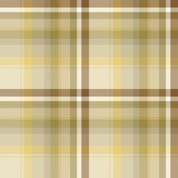 patrón impecable en colores amarillo, marrón y beige claro y oscuro de gran pantano para tela escocesa, tela, textil, ropa, mantel y otras cosas. imagen vectorial vector