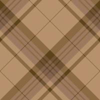 Seamless pattern in magnificent discreet brown colors for plaid, fabric, textile, clothes, tablecloth and other things. Vector image.