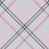 Seamless pattern in interesting gray, pink, black colors for plaid, fabric, textile, clothes, tablecloth and other things. Vector image. 2