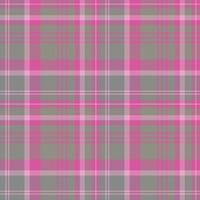 Seamless pattern in great light and dark pink and gray colors for plaid, fabric, textile, clothes, tablecloth and other things. Vector image.