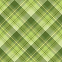 Seamless pattern in great cute light and dark green and yellow colors for plaid, fabric, textile, clothes, tablecloth and other things. Vector image. 2