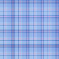 Seamless pattern in lovely light blue and pink colors for plaid, fabric, textile, clothes, tablecloth and other things. Vector image.