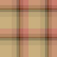 Seamless pattern in magnificent warm beige and pink colors for plaid, fabric, textile, clothes, tablecloth and other things. Vector image.