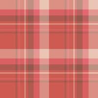 Seamless pattern in lovely light pink, brown and dark red colors for plaid, fabric, textile, clothes, tablecloth and other things. Vector image.