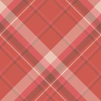 Seamless pattern in lovely light pink, brown and dark red colors for plaid, fabric, textile, clothes, tablecloth and other things. Vector image. 2