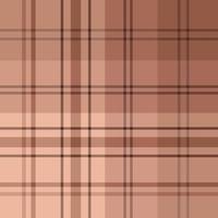 Seamless pattern in interesting cozy beige and warm brown colors for plaid, fabric, textile, clothes, tablecloth and other things. Vector image.