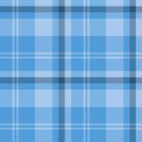 Seamless pattern in fine positive blue colors for plaid, fabric, textile, clothes, tablecloth and other things. Vector image.