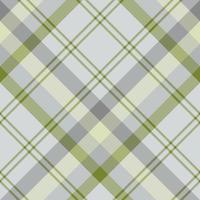 patrón impecable en grandes colores verde y gris para tela escocesa, tela, textil, ropa, mantel y otras cosas. imagen vectorial 2 vector