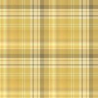 Seamless pattern in interesting autumn yellow and beige colors for plaid, fabric, textile, clothes, tablecloth and other things. Vector image.