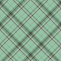 Seamless pattern in fine discreet light green, grey and black colors for plaid, fabric, textile, clothes, tablecloth and other things. Vector image. 2