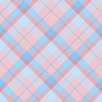 Seamless pattern in great beautiful pink and blue colors for plaid, fabric, textile, clothes, tablecloth and other things. Vector image. 2