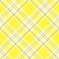 Seamless pattern in great cozy yellow and beige colors for plaid, fabric, textile, clothes, tablecloth and other things. Vector image. 2