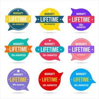 Collection of colorful super sale stickers and tags vector