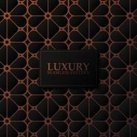 luxury dark seamless pattern background vector