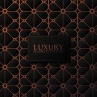 luxury dark seamless pattern background vector