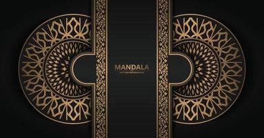 Luxury ornamental mandala background with arabic islamic east pattern style premium vector