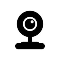 web cam icon vector